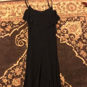 Long black dress
